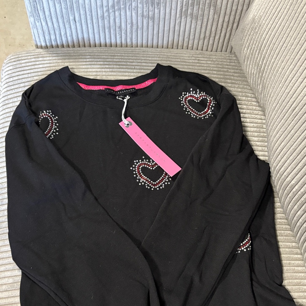 Jane and Delancey Heart Top